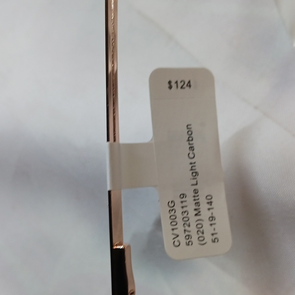 NWT WOMEN'S CONVERSE EYEGLASS FRAMES CV1003G MATTE LIGHT CARBON - Picture 4 of 4